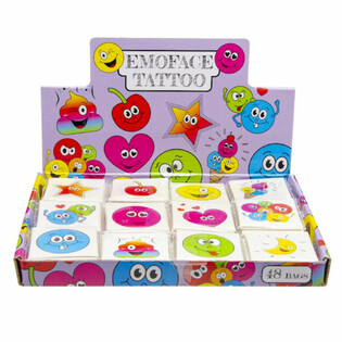 Tato Temporer Smiley - Display 48 Pak