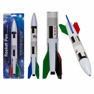 HARGA GROSIR | Pulpen Roket Raksasa XL 4 Warna (12 pcs)