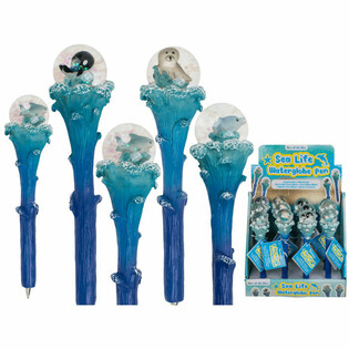 Pulpen Sea Life Glitter Hewan Laut (Display isi 12)