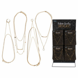 **SANGAT MURAH** DISPLAY LENGKAP PERHIASAN FASHION - KALUNG (48 pcs)