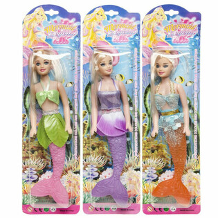 BONEKA PUTRI DUYUNG DI KARTU (6 pcs)