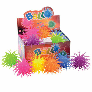 BOLA PUFFER BERDURI MENYALA DALAM DISPLAY (24 pcs)