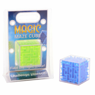 XXL Magic Maze Cube - Labirin Kubus dalam Kemasan Blister (6 buah)