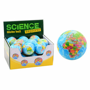 SCIENCE EXPLORER - Bola Dunia Busa &Oslash;6 cm (Isi 18 dalam display)