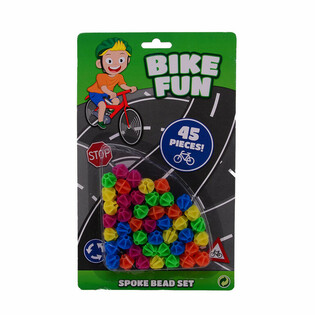 BIKE FUN - 45x Manik-Manik Jari-Jari Sepeda pada Kartu (1 pcs)
