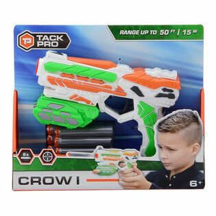 Pistol Tack Pro Crow I dengan 6 Soft Dart