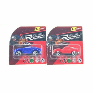 Mainan Mobil Sport Tarik Mundur Mix isi 24 pcs (Blister Card)