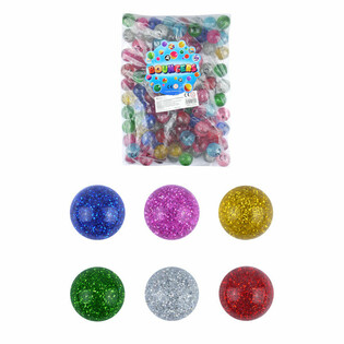 Bola Bekel Glitter &Oslash;3.3CM (100 pcs)