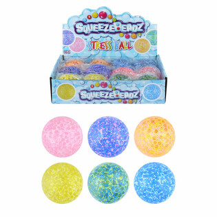 Bola Remas Beadz Stress Ball &Oslash;7cm dalam Display (12 pcs)