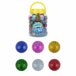 Bola Bekel Glitter &Oslash;3.3cm (72 pcs)