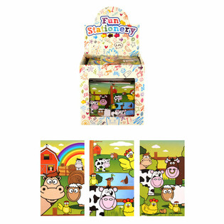 Display Buku Catatan Tema Peternakan (168 pcs)