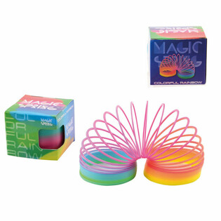 RAINBOW MAGIX MAINAN PER PELANGI / SLINKY DALAM KOTAK &Oslash;7,5 CM (12 pcs)