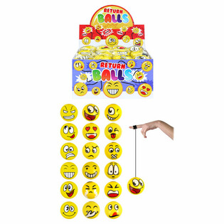 Display Bola Foam Smiley Return (24 pcs)