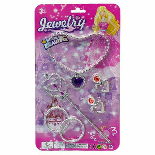 SET KECANTIKAN ANAK PEREMPUAN DENGAN KARTU (12 pcs)