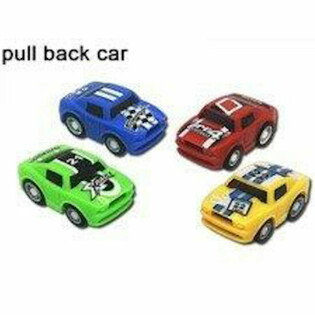 Mainan Mobil Sport Pull Back - Campur Warna (48 pcs)