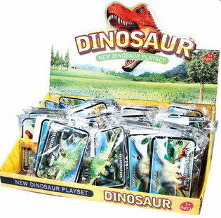 Display Figur Mainan Dinosaurus (36 buah)