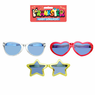 Kacamata Pesta Lucu Raksasa - Campur Model (12 pcs)