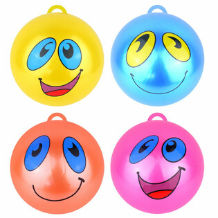 Bola Smiley Ceria &Oslash; 25 cm (12 buah)