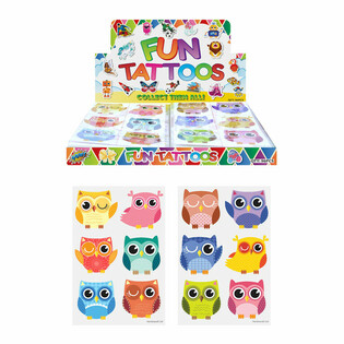 Tato Lucu Burung Hantu - Display (96 Lembar)