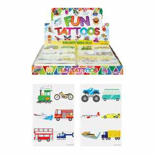 Tato Mainan Edukatif - Model: Kendaraan dalam Display (96 pcs)