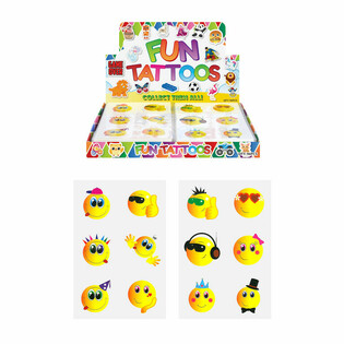Tato Smiley Lucu dalam Display (96 pcs)