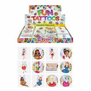Tato Mainan Edukatif - Model: Peri / Fairy, 12x Tato per Paket DALAM DISPLAY (48 pcs)