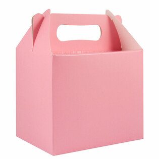 Kotak Hadiah / Souvenir Warna Pink 14x18x10 Cm (12 Pcs)