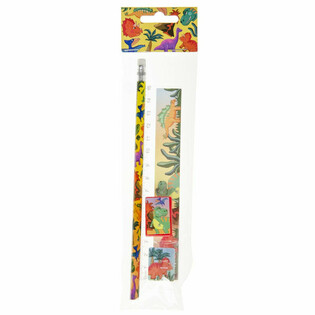 Set Alat Tulis Dinosaurus 4-Piece (24 pcs)