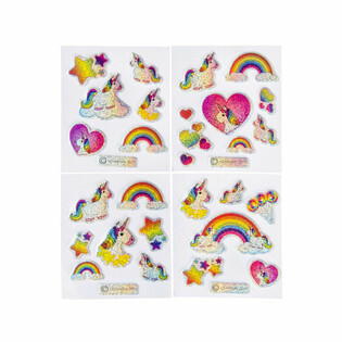 STIKER GLITTER - UNICORN (100 buah)