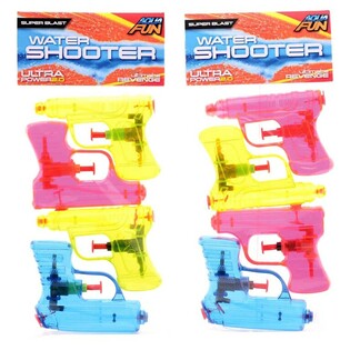 Set Pistol Air Aqua Fun - 4 Pcs, 11 cm