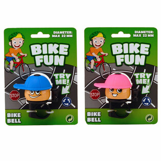Bel Sepeda Anak BIKE FUN dengan Kartu (24 pcs)