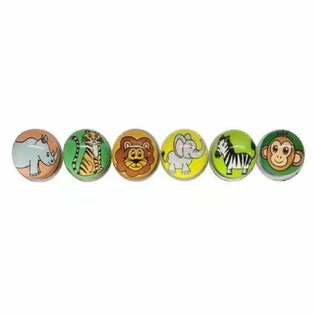 Bola Memantul Jungle Animals - &Oslash; 3.2 cm (50 pcs)