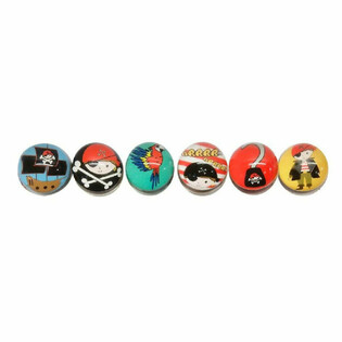 Bola Bekel Mix Tema Bajak Laut &Oslash; 3,2 cm (50 pcs)