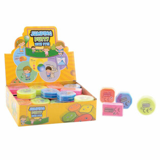 Jumping Putty dengan Mata dalam Display (48 pcs)
