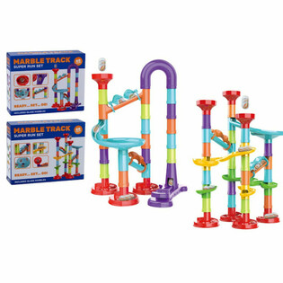 MAINAN TREK KELERENG - MARBLE RUN - DALAM KOTAK KADO (1 Pcs)