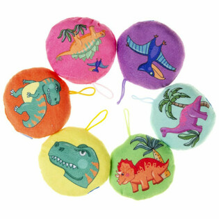 Boneka Dinosaurus Mewah - Diameter: 10 cm (Isi 48 pcs)