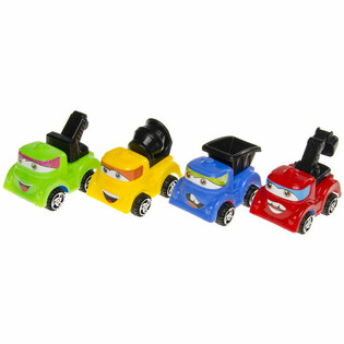 Mainan Mobil Konstruksi Lucu Mix (48 pcs)