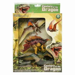 SET MAINAN FIGUR DINOSAURUS 3 PCS - DALAM KOTAK KADO BESAR (1 pcs)