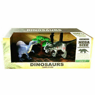 Set Mainan Dinosaurus dalam Kotak Hadiah Mewah - 3 Bagian