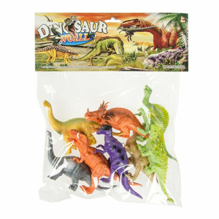 Dinosaur World: Set Mainan Figur Dinosaurus Besar 8 Buah
