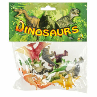 Mainan Figur Dinosaurus Isi 12 Pcs per Kemasan (6 set)