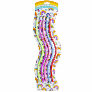 Set Isi 5 Pensil Lentur Twisty XL dengan Kemasan Kartu (10 pcs)