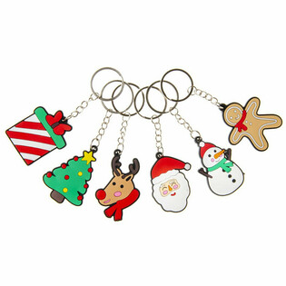Gantungan Kunci Natal Mix (48 pcs)