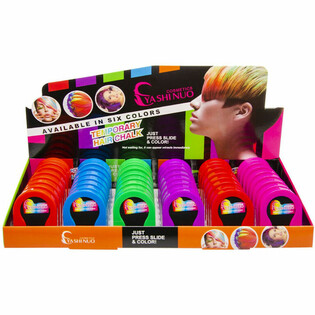 KAPUR RAMBUT - TEMPORARY HAIR CHALK - CAMPUR WARNA (48 pcs)