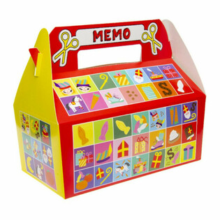 Kotak Menu Sinterklaas dengan Game Memory (24 buah)