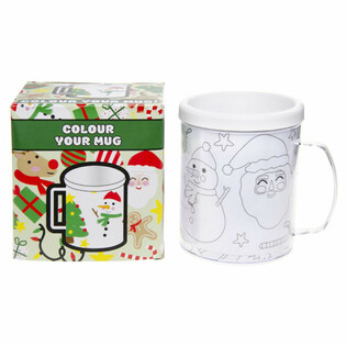 NATAL - MEWARNAI GELAS SENDIRI (2 pcs)
