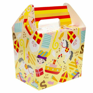 Kotak Menu SINTERKLAAS / Kotak Hadiah 14x10x17 cm (12 pcs)