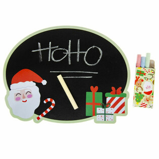 Papan Tulis Kapur Natal termasuk Kapur (24 Pcs)