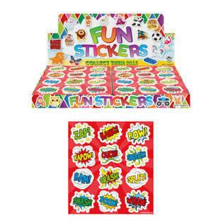 Stiker Seru: Display Comic Signs (120 pcs)