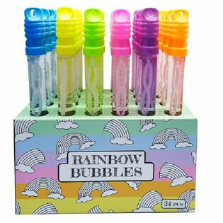 Tongkat Gelembung Sabun Pelangi Besar - Dalam Display (24 pcs)